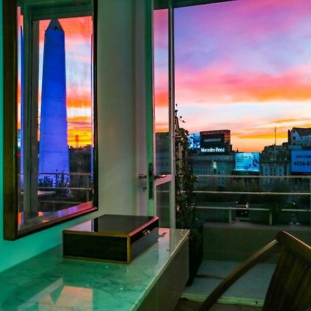 Penthouse Frente Al Obelisco Con Terraza Buenos Aires Exterior photo