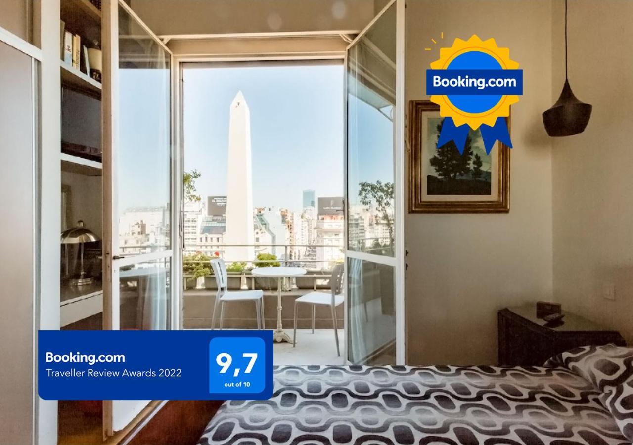 Penthouse Frente Al Obelisco Con Terraza Buenos Aires Exterior photo