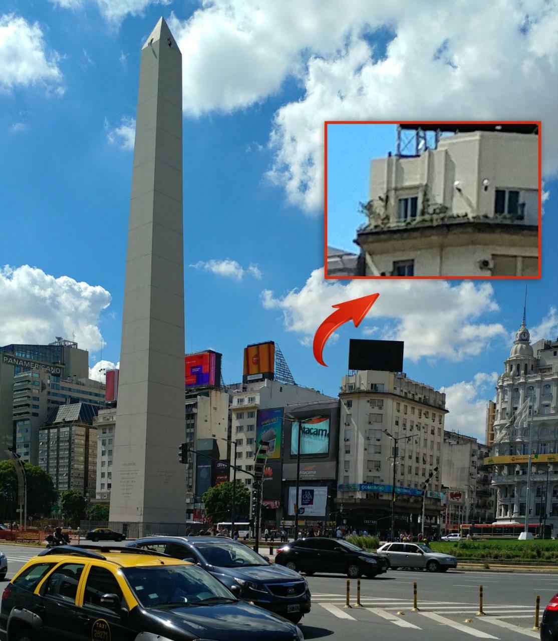 Penthouse Frente Al Obelisco Con Terraza Buenos Aires Exterior photo