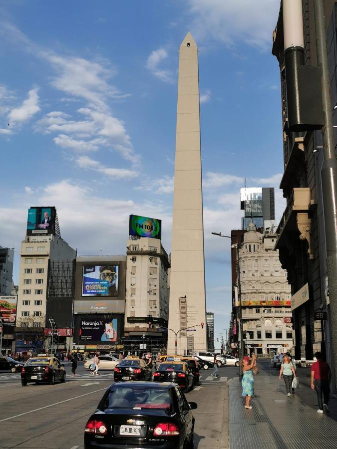 Penthouse Frente Al Obelisco Con Terraza Buenos Aires Exterior photo