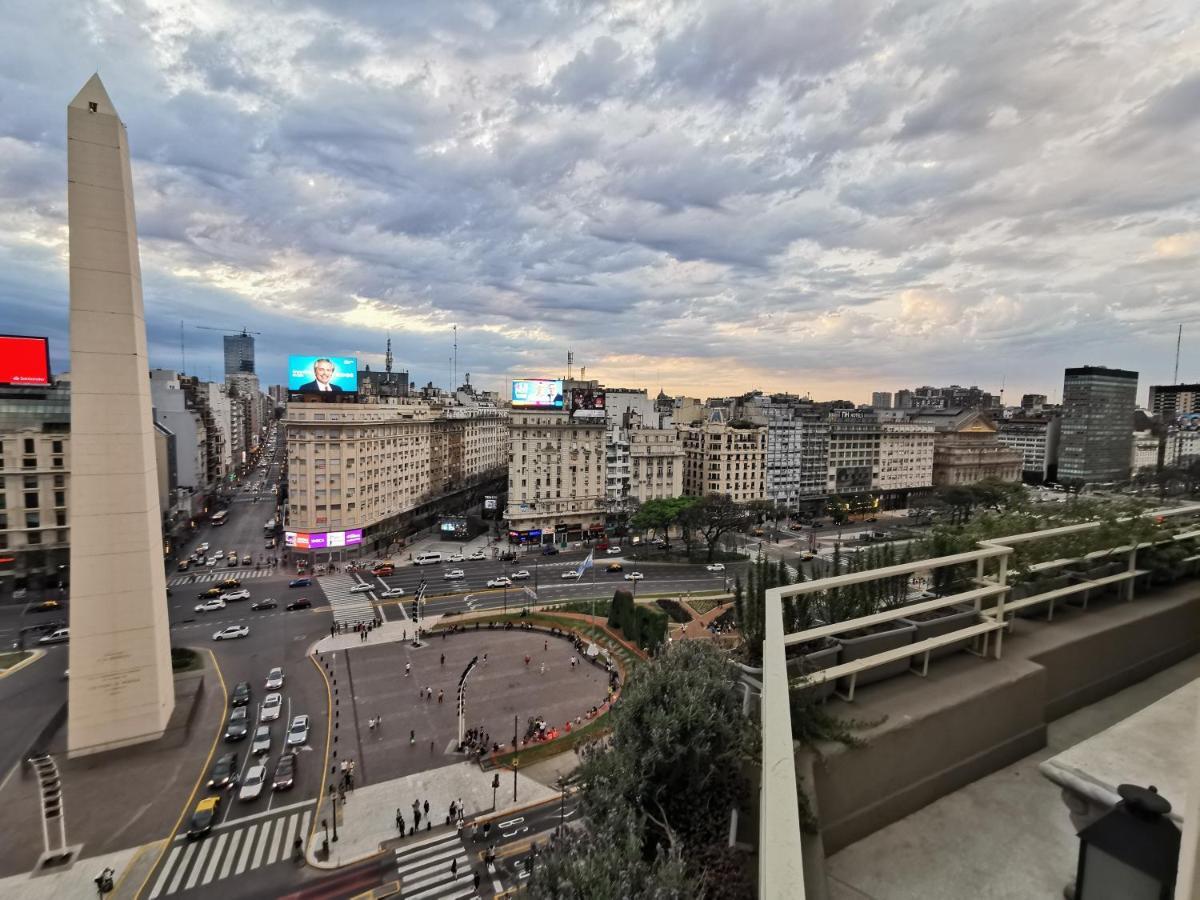 Penthouse Frente Al Obelisco Con Terraza Buenos Aires Exterior photo